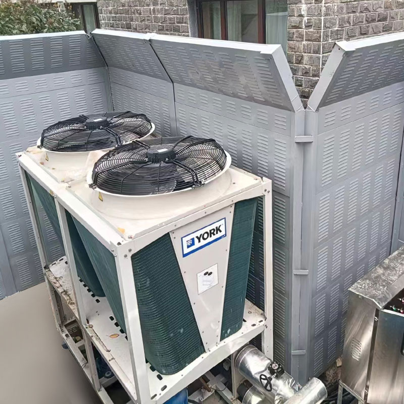 発電所の防音壁